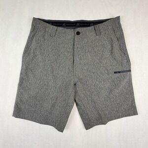 ZeroXposur Men Shorts Size 32 Heather Grey Zip Pocket Cozy Comfort